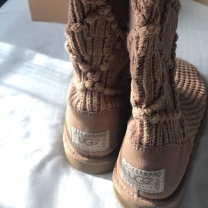 Caramel UGG boots